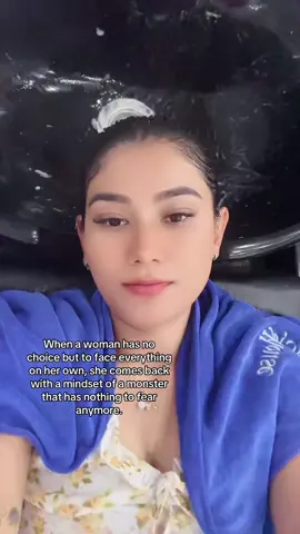 #When a woman has no choice but to face everything on her own, she comes back with a mindset of a monster that has nothing to fear anymore.#monikabasnet🇯🇵 