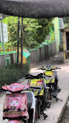 Misi misi💛💚💙🩷#fyp #motorganteng #like #rodraceindonesia @yellowBee @Mhd_galang.177 @ridhosesario @KEJAR TY@ 