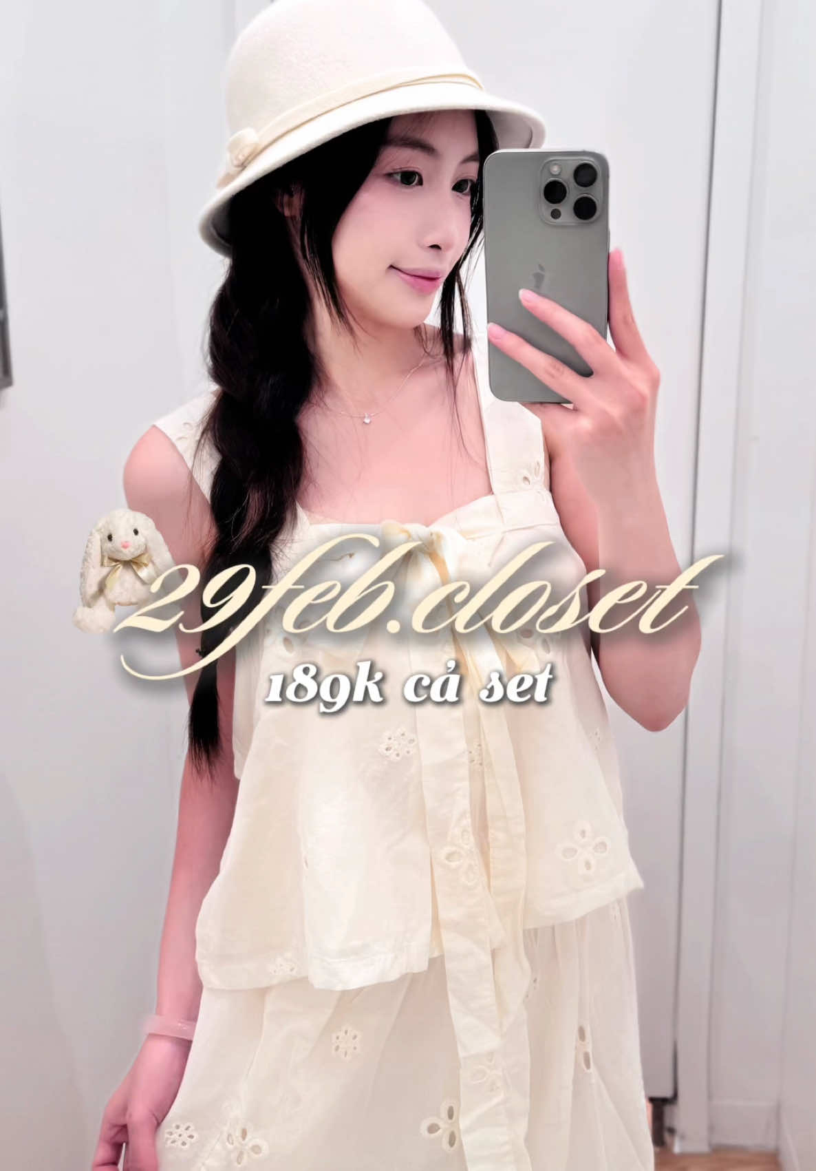 Set xinh xỉu í  @29feb.closet #29febcloset #setvaytieuthu #setvaytho 