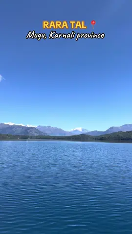 Mesmerizing view from the middle of Rara tal💙  Rara tal, mugu 📍 #theview #muguntiktok #mountainsview #raratal #heavenisamythnepalisreal🇳🇵🇳🇵🇳🇵🇳🇵🇳🇵 