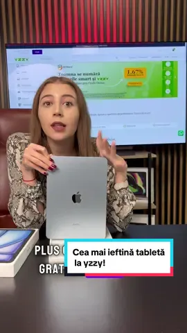 Cea mai ifetină tabletă de pe yzzy.ro! Ce zici, o adaugi în coș? #yzzy #fyp #romania #ipad #telefoanesecondhand 