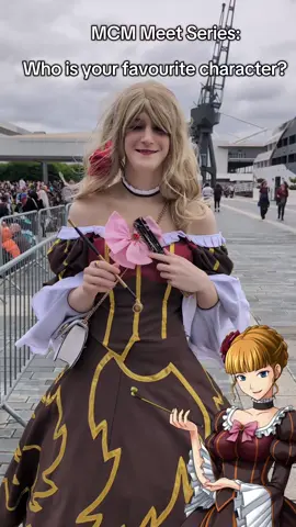 Interviewing thee fashion icon, Beatrice herself! UMITOBER DAY 8 #umineko #animefyp #mcmcomiccon #whentheycry #beatriceumineko 