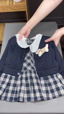 Set váy bé gái kèm áo khoác #vaybegai #vayxinhchobe #vaychobe #thoitrangtreem 