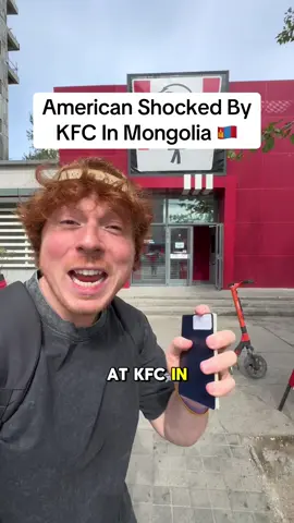 American traveler cannot believe the KFC in Mongolia 🇲🇳  This video was filmed in Ulaanbaatur Mongolia, which is the capital of Mongolia.  this American traveler cannot believe the KFC menu in Mongolia and how clean the inside of the KFC is. Normally in the United States, most Americans avoid KFC because it’s fast food and normally the quality is not so good but here in Mongolia it seems different and also the prices seem so reasonable . ##fyp##tellme##traveltiktok##mongolia##ulaanbaatar