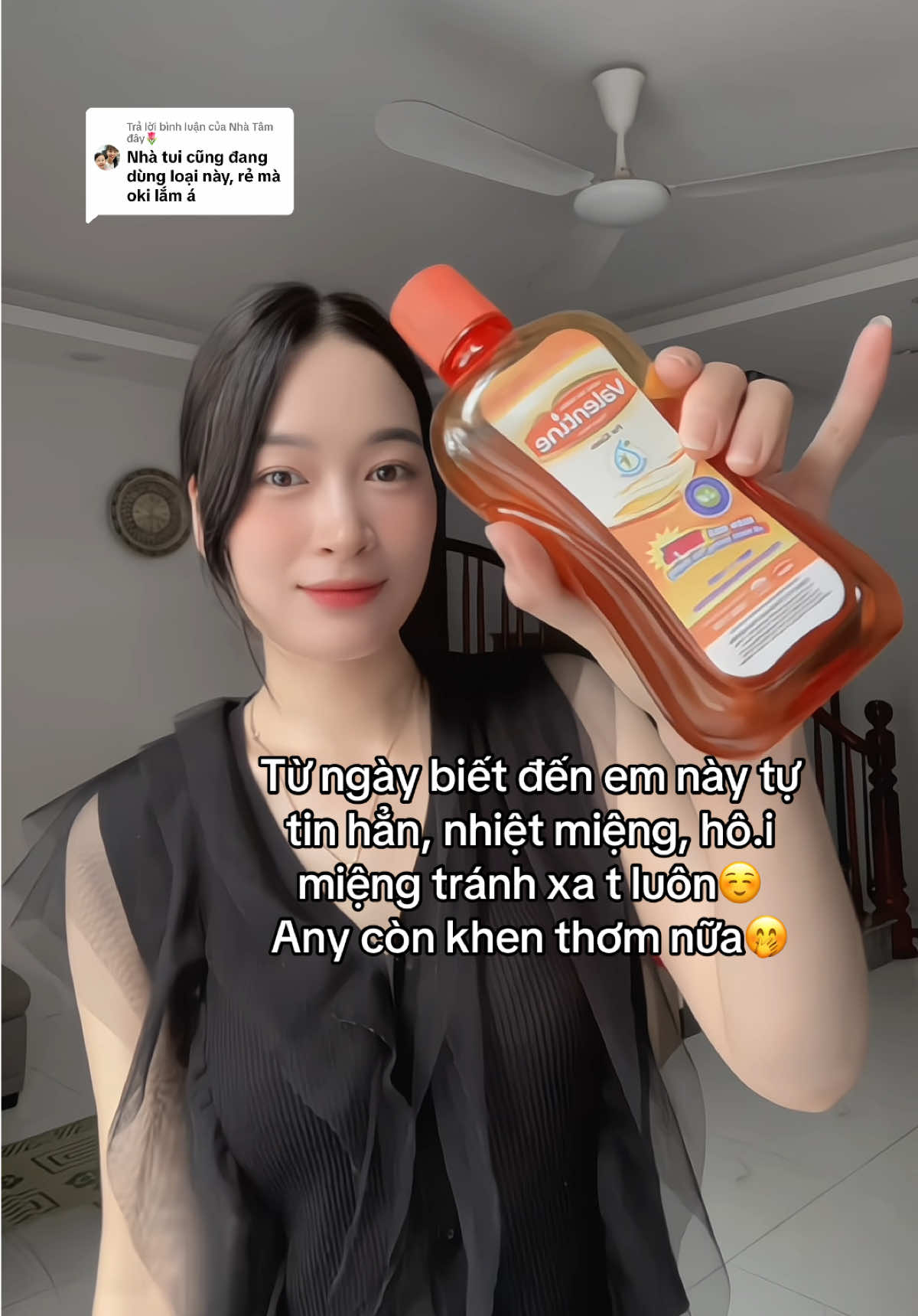 Trả lời @Nhà Tâm đây🌷 tuy có ko đẹp nhưng cũng phải thơm nha mấy bà #fyp #nuocsucmieng #nuocsucmiengvalentine #chamsocrangmieng 
