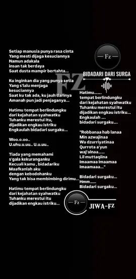 #assalamualaikum_sahabat_jiwafz #Cakra_Khan_Bidadari_dari_Surga🤍JiwaFz#jiwa_fz #jiwafz🤍 #fz #fz🤍 #lagu_favorite🤍jiwafz #lirik_lagu_jiwafz🤍 #lagu_jiwafz🤍 #lagu_lirik_jiwafz #fz_jiwa_muzik #lagu_viraltiktok🤍fz #lagu_viral_tiktok🤍fz #lagu_viral_indonesia🤍fz ##lirik_lagu_Bidadari_Dari_Surga🤍JiwaFz#Cakra_Khan🤍JiwaFz#lagu_galau_viraltiktok🤍fz #lagu_galau_indonesia🤍fz #lagu_galau🤍fz #lagucoverviraltiktok💚 #lagucoverviraltiktok💚🤍fz #lagucoverviraltiktok💚🤍 #lagucoverviraltiktok_fz #lagu_coverviraltitok🤍fz #lagu_cover_viraltiktok🤍fz 