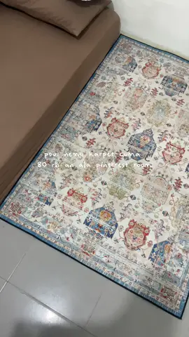 karpet termurah tapi paling aesthetic yang pernah aku punya🤩#karpet #karpetmurah 