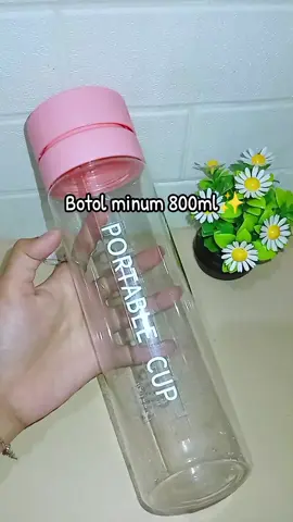 botol minum portable cup 800ml #promomakan1010 #botolminum #fyp 