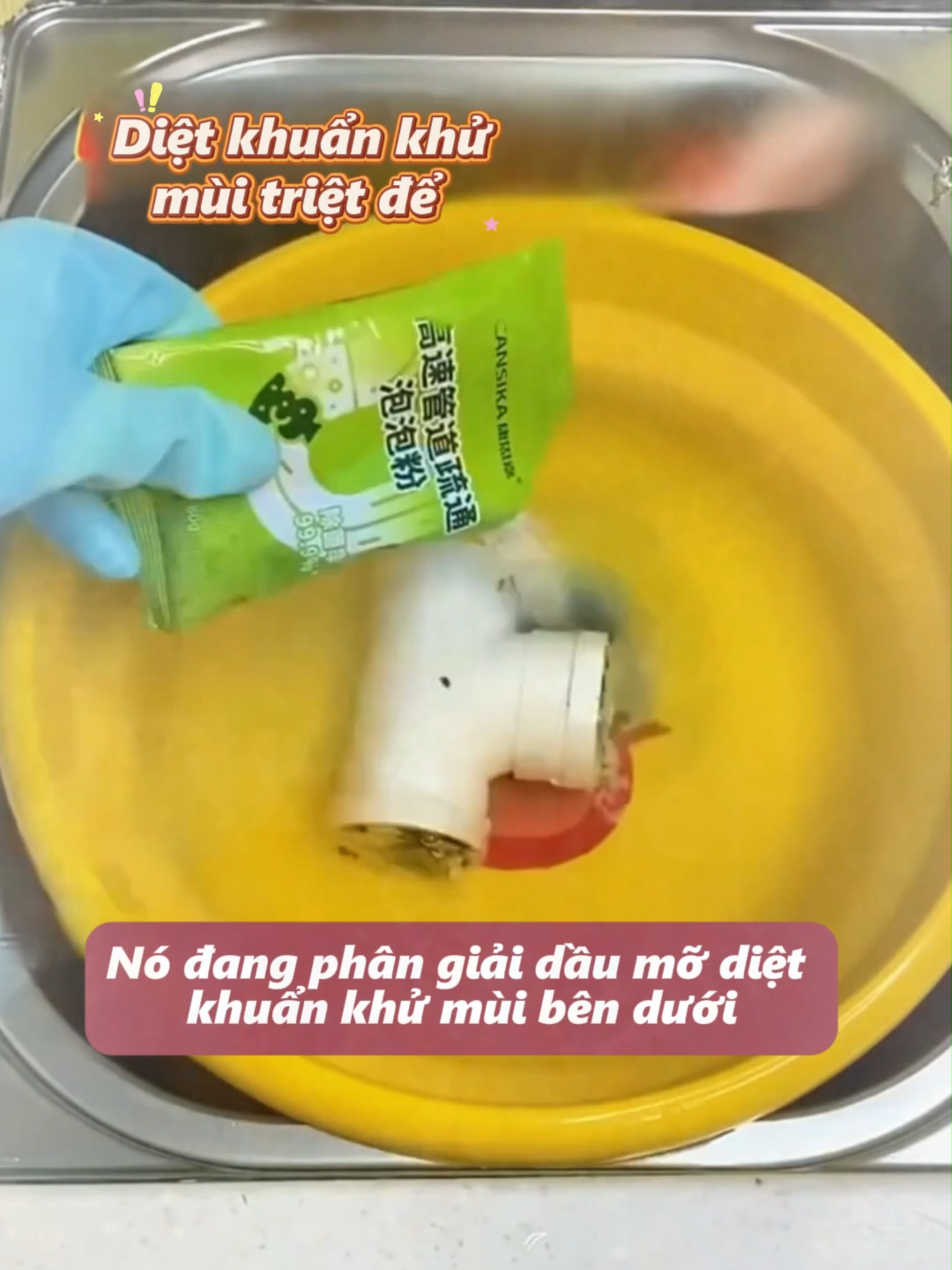 Sao phải chờ thợ khi có thể tự làm? #botthongcongsinhhoc  #botthongcong  #botthongboncau  #bão  #bualoi