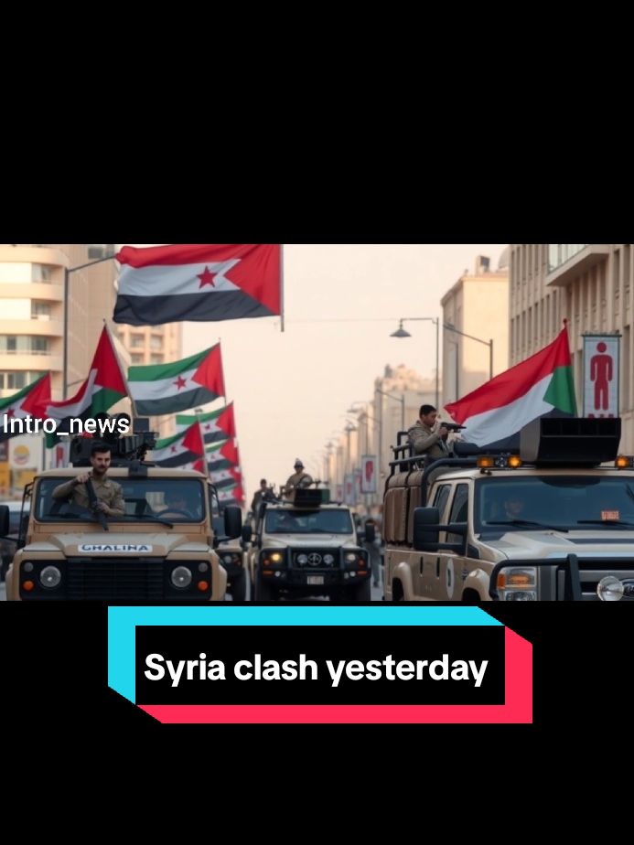 breaking news: Syria is shaking again, last night the two rulling forces clashed in the city of Aleppo. one soldier unalived and several others w0√nd. #syria #trendingnews #trendingnow #aleppo #fyp 