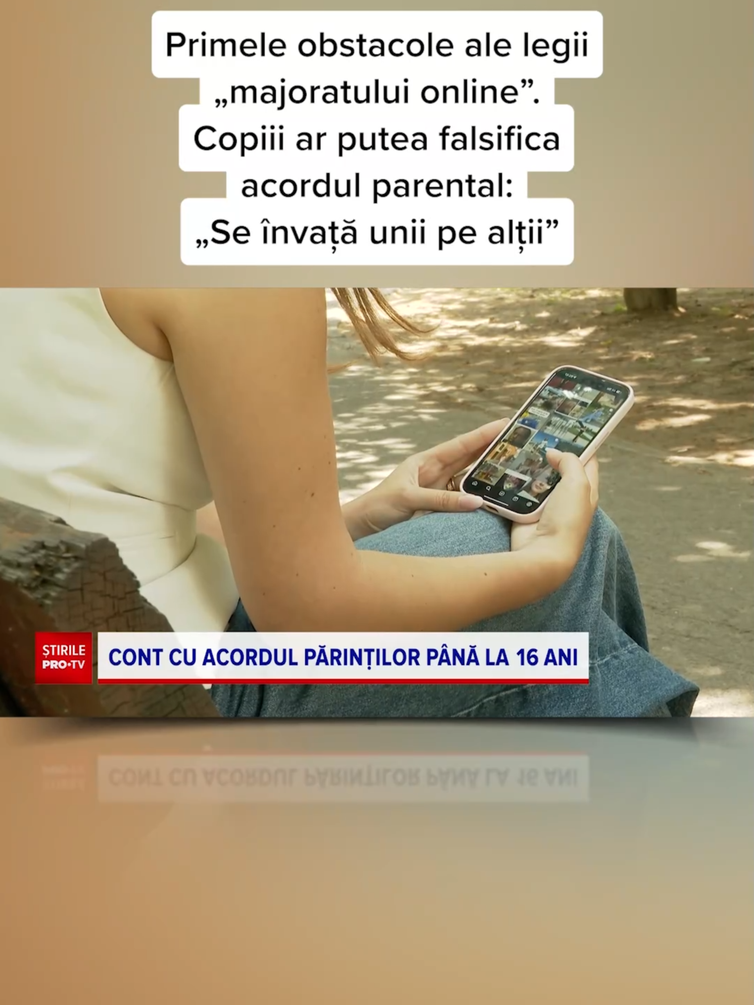 Până la 16 ani, copiii vor avea nevoie de acordul părinților pentru a putea avea conturi pe rețelele sociale. Proiectul de lege a trecut de Senat și mai sunt doi pași de urmat, până să intre în vigoare.#stirileprotvdeastazi #news #stiri #protv #stirileprotv