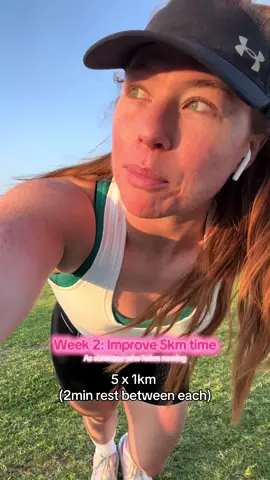 Operation improve 5km time in progress! As someone who doesn’t enjoy running, intervals makes it slightly easier to conquer but man they hurt 🫠🫠 #Running #runtok #couchto5k #easyrunningprogram #hybridtraining