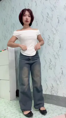 #กางเกงเก็บพุงทรงสวย💕🥰 #กางเกงยีนส์ 