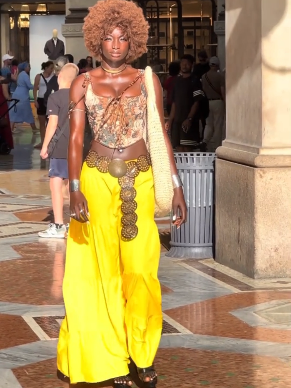 You can bleach your skin to look fair, but there’s no cream, no lotion, no secret formula that can turn a fair skin into that deep, rich, radiant melanin glow. Black skin isn’t made — it’s born, a masterpiece painted by nature herself. It glows under the sun, shines in the dark, and carries a power that can’t be copied or created. That’s how priceless black skin is — the world keeps trying to imitate it, but can never recreate it. Full credit to the stunning @TidaTira for embodying that true melanin elegance. #tidatira  #melaninpower  #BlackIsBeautiful  #naturalglow  #PricelessShade 