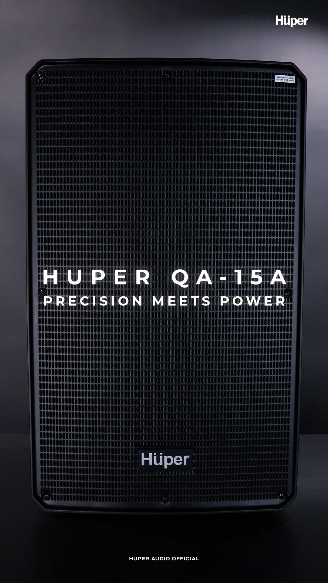HÜPER QA-15A | Precision Meets Power! #amp #huper #loudspeaker #audioprofesional 
