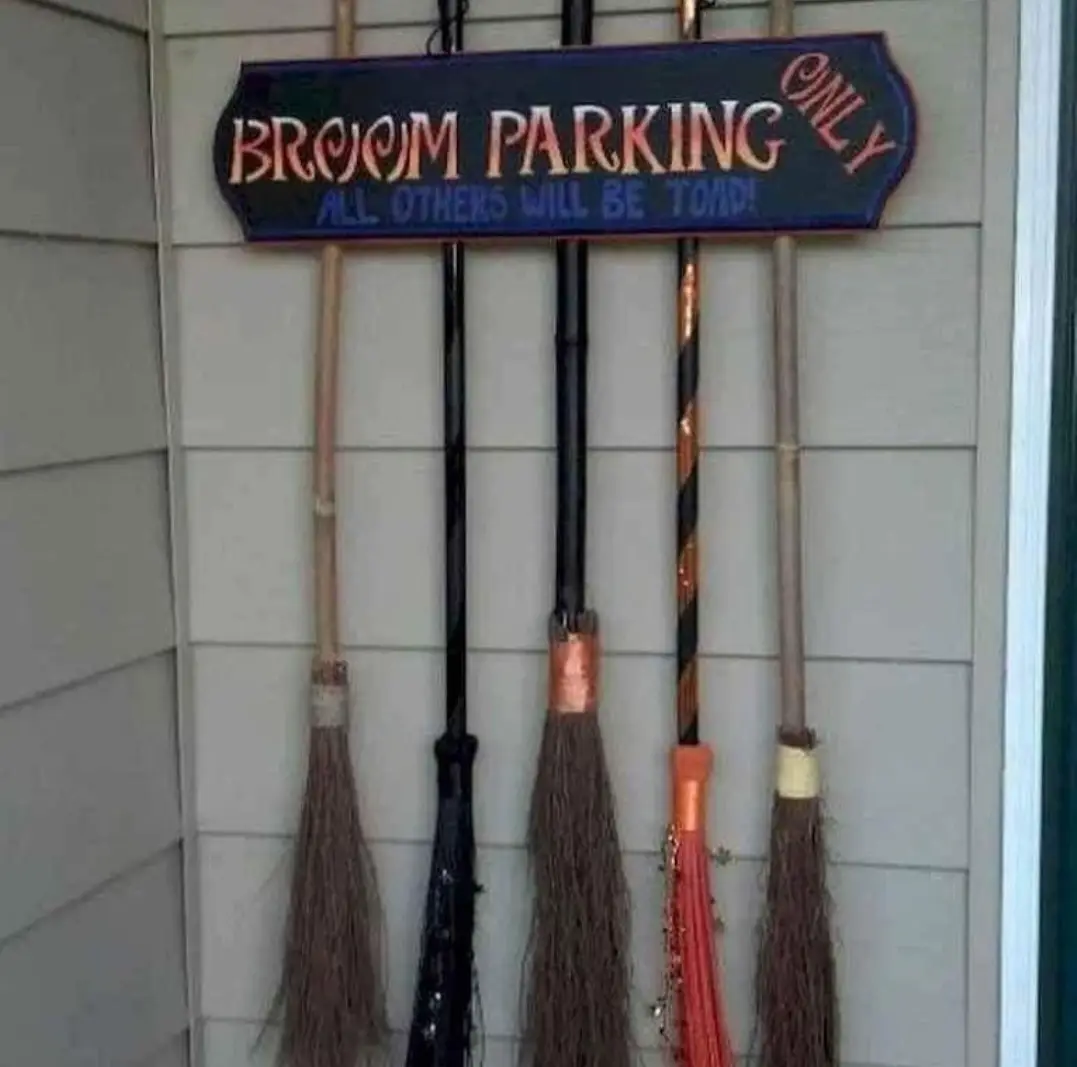 #parking #broomsonly #Halloween #2025