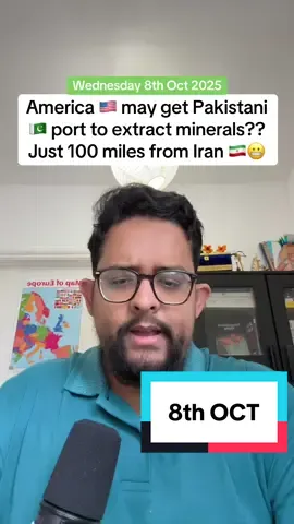 Pakistan just offered America a gateway to Asian Minerals? Will this be something Millitary or just civil? Because this proposed port is less than 100 miles from Gwadar, part of China’s Great Belt and Road, and is also just 100 miles from Iran 😬.  Search #newsbaba for the latest news updates and breaking news coverage. #geopolitics #analysis #news #latest  
