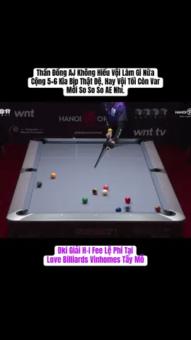 Chịu AJ.#billiards #xuhuong #billiard #manas #ajmanas 
