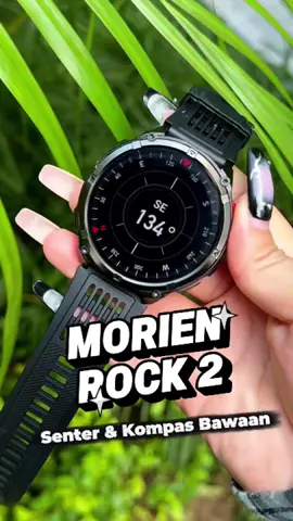 Zinc alloy body, layar HD, fitur kompas — smartwatch ini bukan main-main!