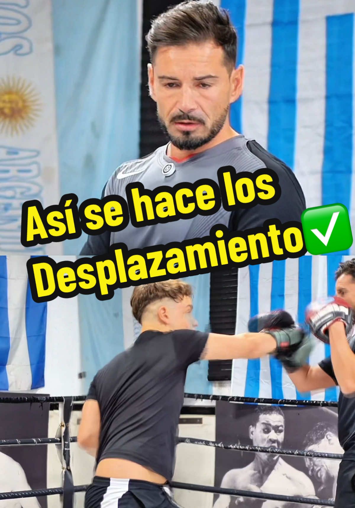 En este vídeo te enseño la técnica correcta de desplazamiento en boxeo, un aspecto clave para mejorar tu movilidad y defensa. Recuerda: el desplazamiento no es un salto con ambas piernas. La pierna delantera es el motor impulsor, mientras que la trasera se eleva y aterriza para moverte hacia adelante o hacia atrás. 🔑 Si te desplazas hacia la izquierda, el pie derecho será el motor y el izquierdo el que se levanta y frena. 👉 Dominar este principio básico es fundamental para tener equilibrio, velocidad y control en tus entrenamientos y combates.#boxeo #boxingdrills #tecnicasdeboxeo #deportesentiktok 