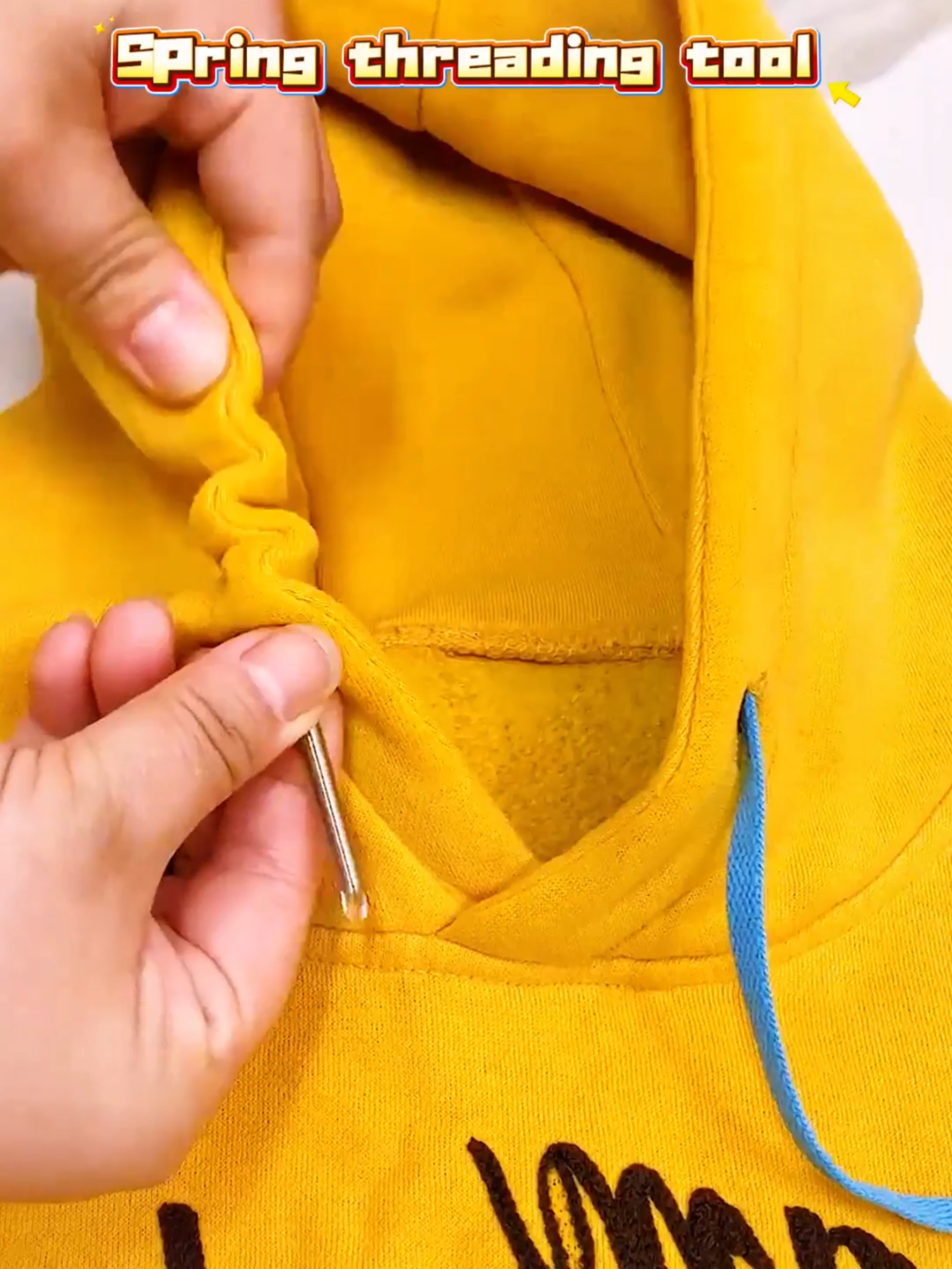 Bendable rope threading tool, multi-functional spring eye threading device, clothing rubber band threading tightness assistant#tiktokshop #Recommended #Threading #tool