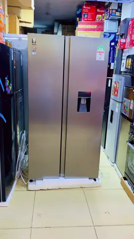 MIKA Fridge 529L 2 Door Side By Side No Frost (Frost Free) INVERTER Compressor Inox Line Brush MRNF2DW529XLBV#kenyaelectronics #kenyantiktok🇰🇪 #Mikafridge#sidebyside#mika529Litters