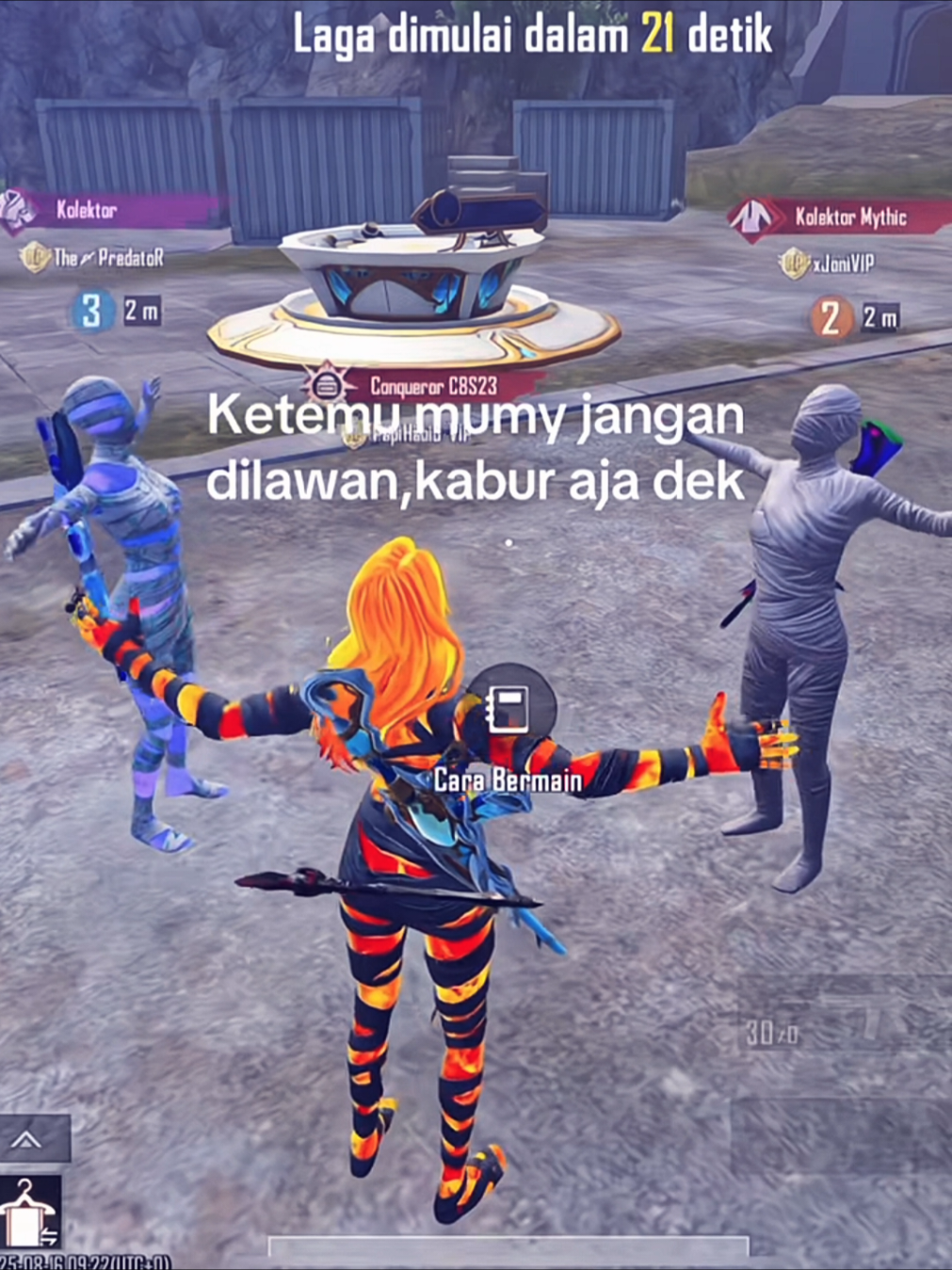 Mummy ice nya ketinggalan 1 nih bro🤣. @ＭＩＲＡＧＥ  #pubg #pubgmobile #pubgtrend #mummy #fyp 
