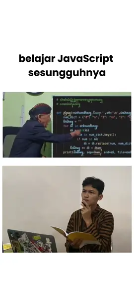 hello world ❌ kulo nuwun ✅ #javascript #programming #programmer 