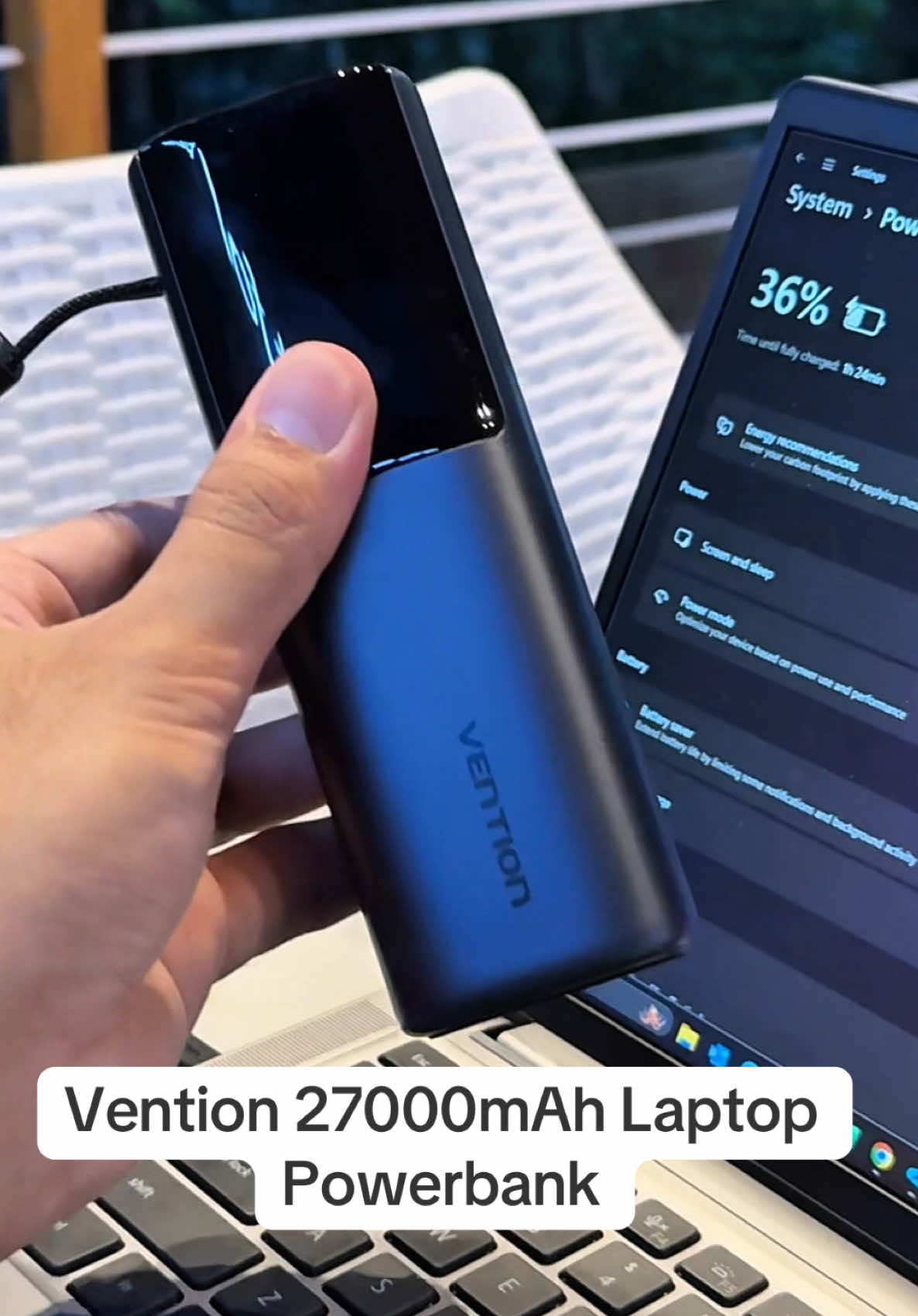 Vention 270000mAh Laptop Powerbank #laptoppowerbank #powerbankviral #powerbank 