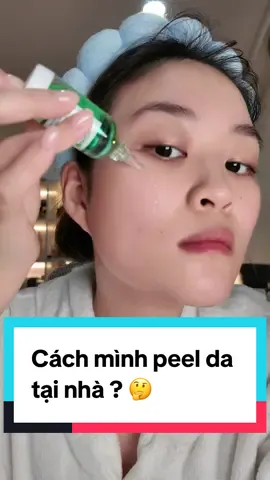 Cách mình peel da tại nhà đẹp mà không bong ? 🤔🤩☺️ #peel #skincare #serumpeelxanh #HợpTácCùngGarnier #3BrothersMedia 