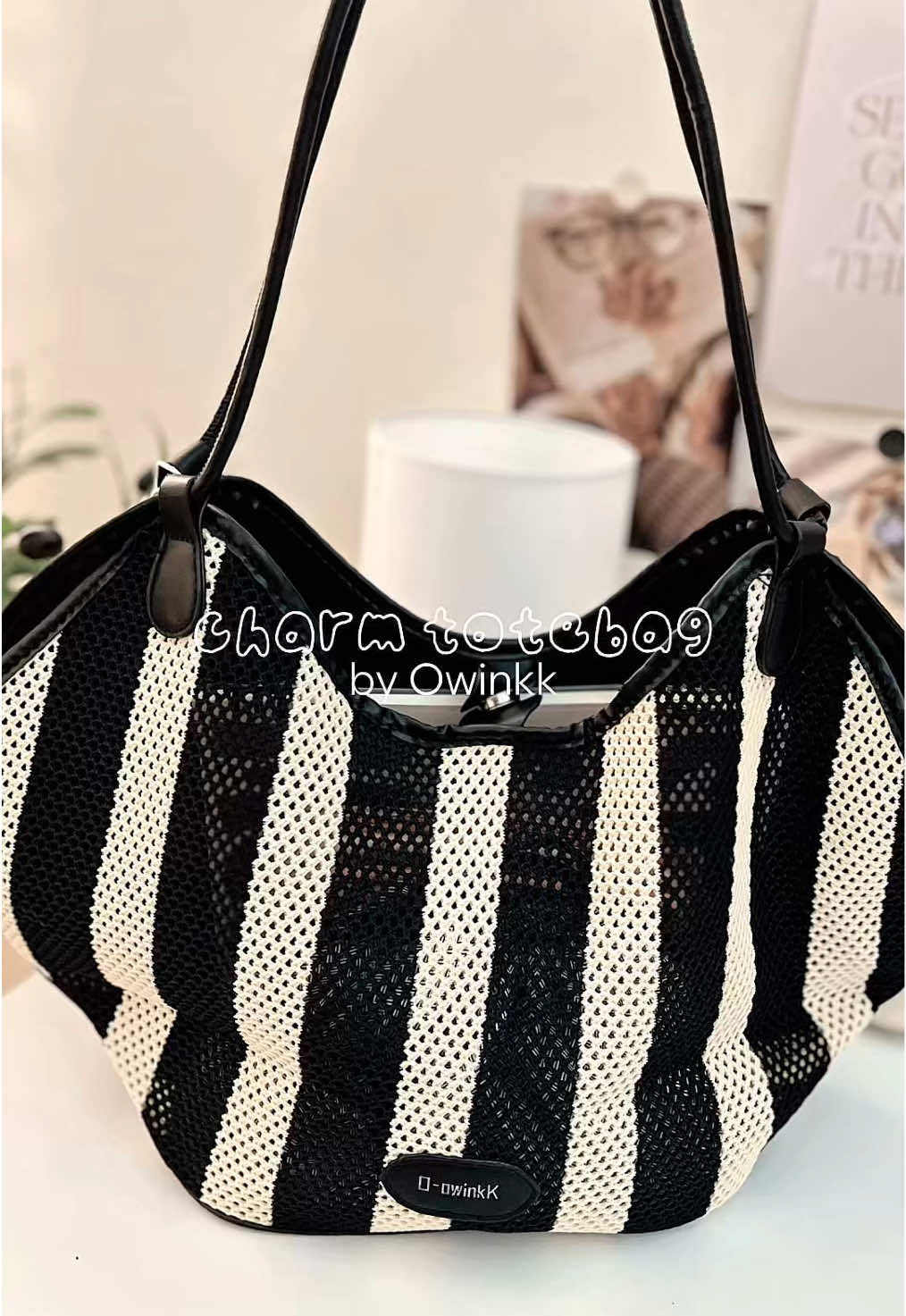 cakep bgt😍 #totebag #charmbag #owinkk #taswanita 