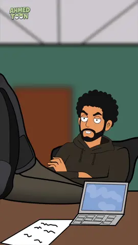 اسرع مقابلة عمل 😂😂💔 #fyp #اكسبلور #انيميشن #السعودية 