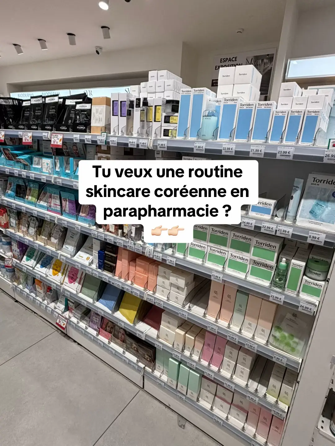 Les pépites trouvées en para 😚 #koreanskincare #parapharmacie #skincareroutine 