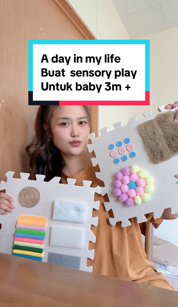 A day in my life buatin sensaory play buat bayi 3m+  #jepang🇯🇵 #sensoryplayideas #adayinmylife #dailyvlog #kehidupandijepang 