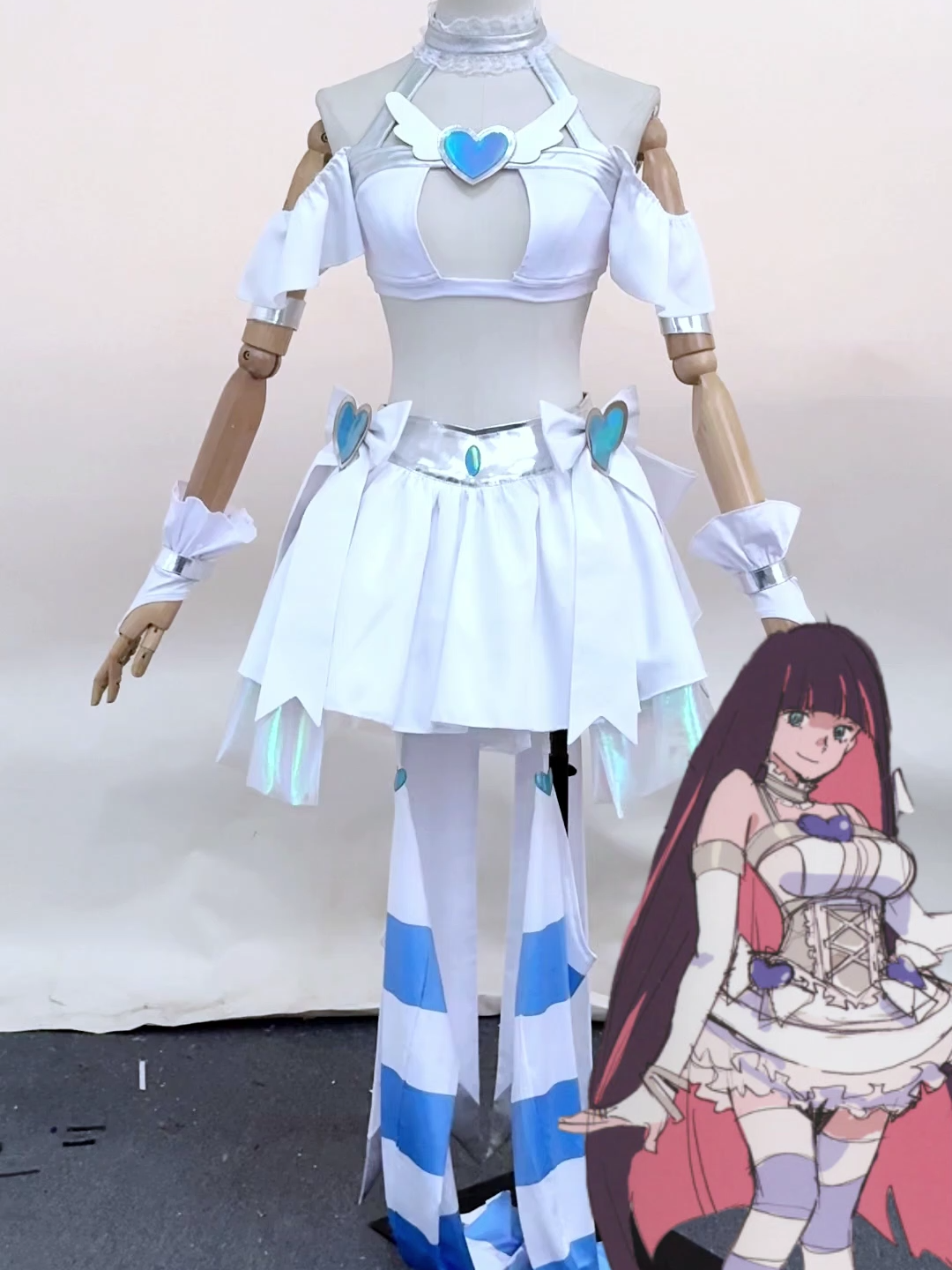 Stocking Cosplay, do you like it💖 #animes #manga #game #movie #makeup #fyp #stocking #angelbrothers #polyester #polyurethane #christmas #halloween #wig #shoes #swimsuit #costume #cos #cosplay #cosplayer #cosplaygirl