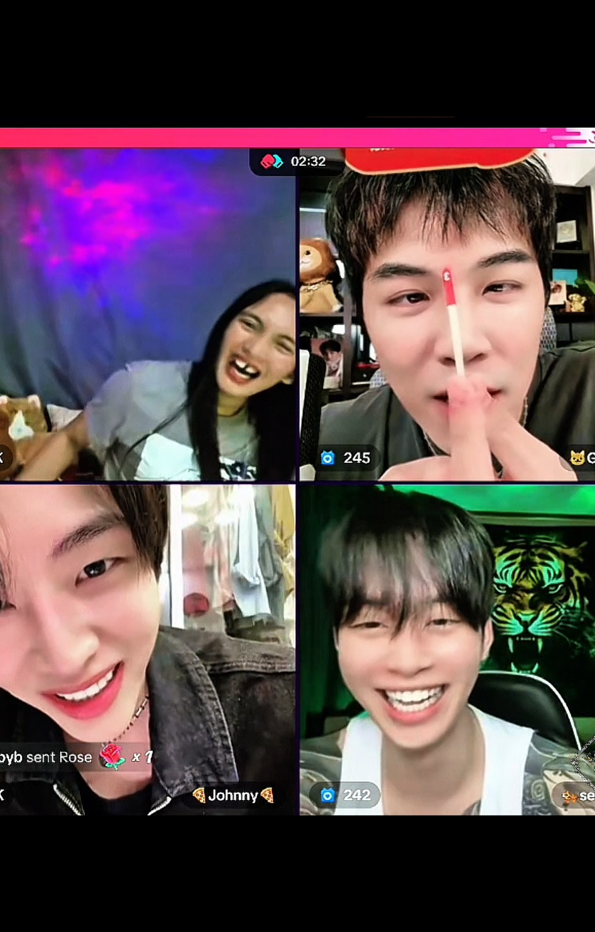 10.7.25 Oppa's GIRL x Johnny x GAWII x JONGMIN x sehoon | Part 1 #oppasgirl #johnny🍕 #GAWII #sehoon