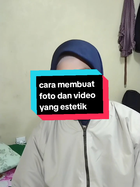 cara membuat foto dan video yang estetik dari tiktok  #cara #buat #vidioestetik #estetik 
