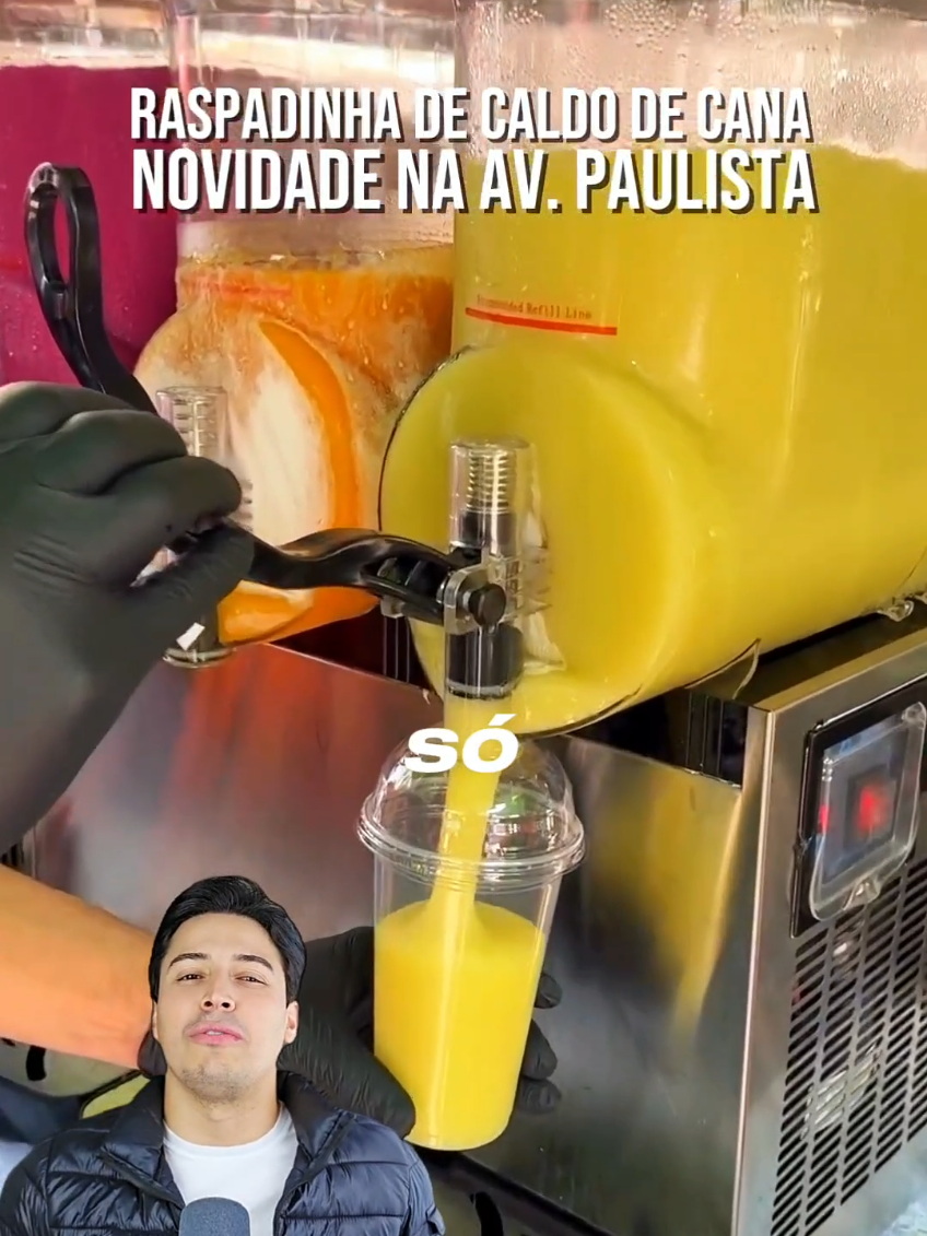 Uma ideia simples virou um sucesso! 🍹 Raspadinha de caldo de cana faturando mais de R$8 mil por dia e virando febre na Paulista! 💰 Simplicidade + inovação = máquina de dinheiro. 🚀👍🏻🧑🏻‍💻 Segue a página: @iaeinvestiria 📽 Créditos:@caldo de cana sabor paulista  #Empreendedorismo #RendaExtra #NegócioLucrativo #Inovação