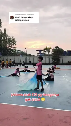 Membalas @jovan_errr yg lain tepar ini masih kurang geraknya #fyp #drumband #colorguard #marchingband #hbcup2025 