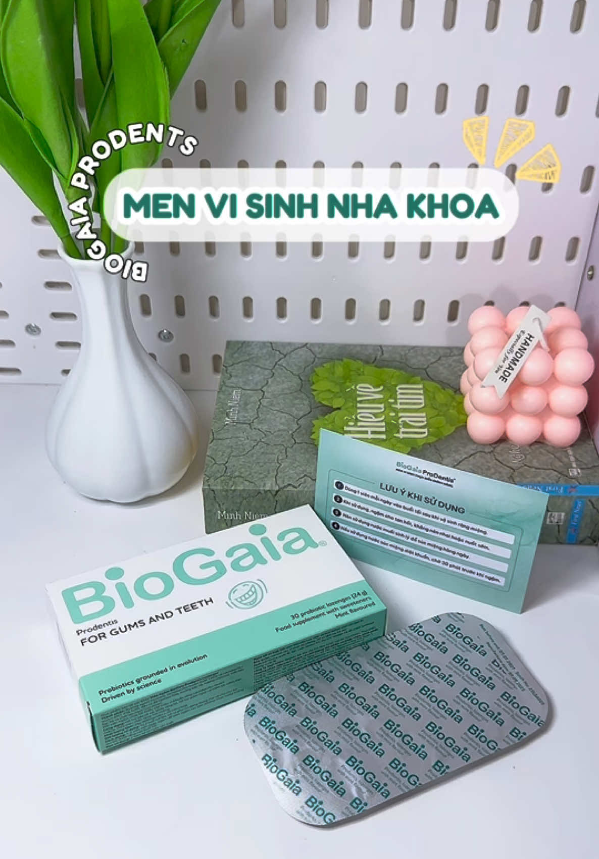 Ai gặp tình trạng giống mình thì tham khảo em này heng #biogaiaprodentis #menvisinhnhakhoa #vienngamthommieng 