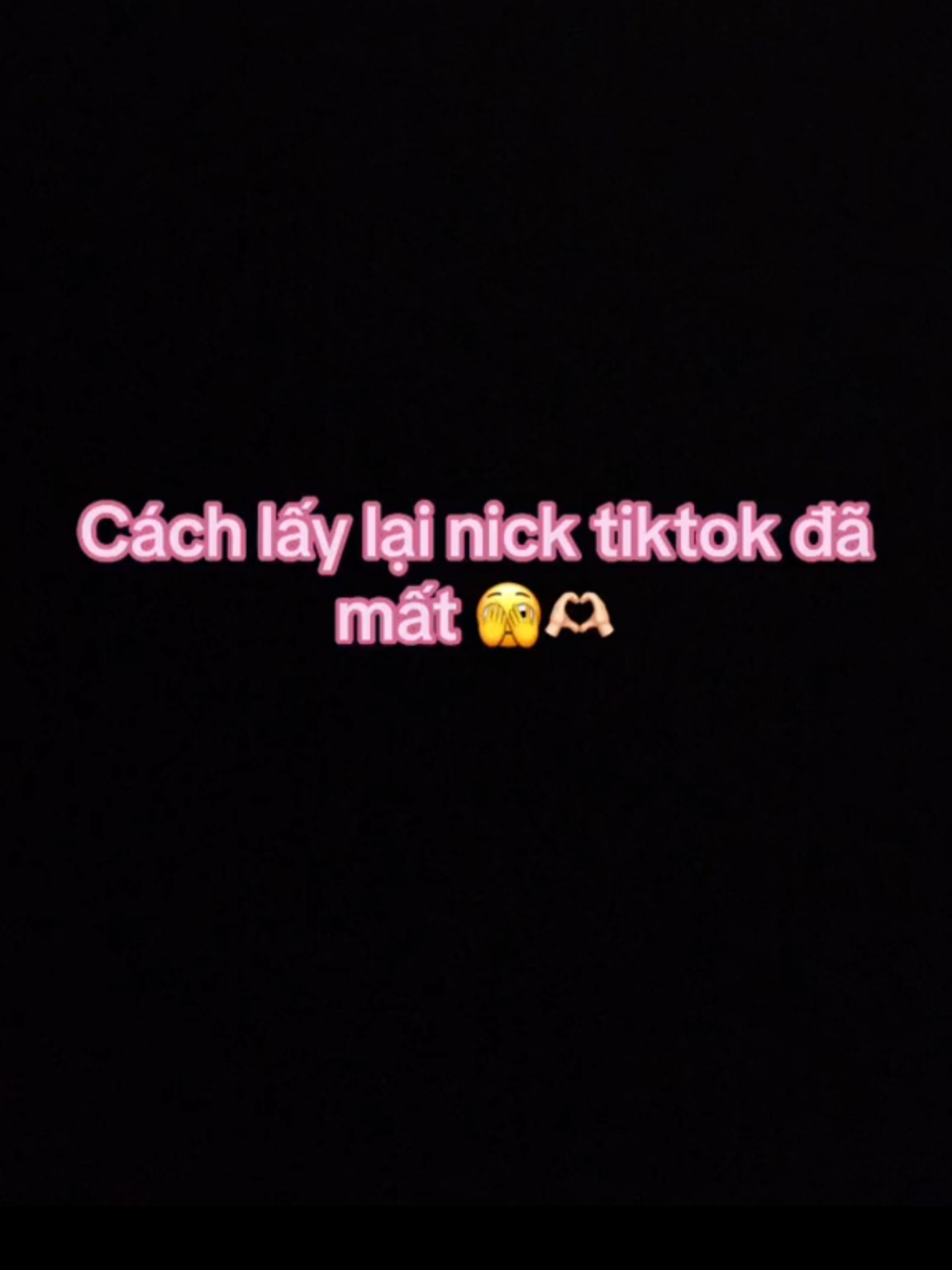 Cách lấy lại nick tiktok đã mất nhanh nhất 👍🏻🙈#LearnOnTikTok#xh#xuhuong#fyp#lenxuhuong#cachlaylainicktiktok