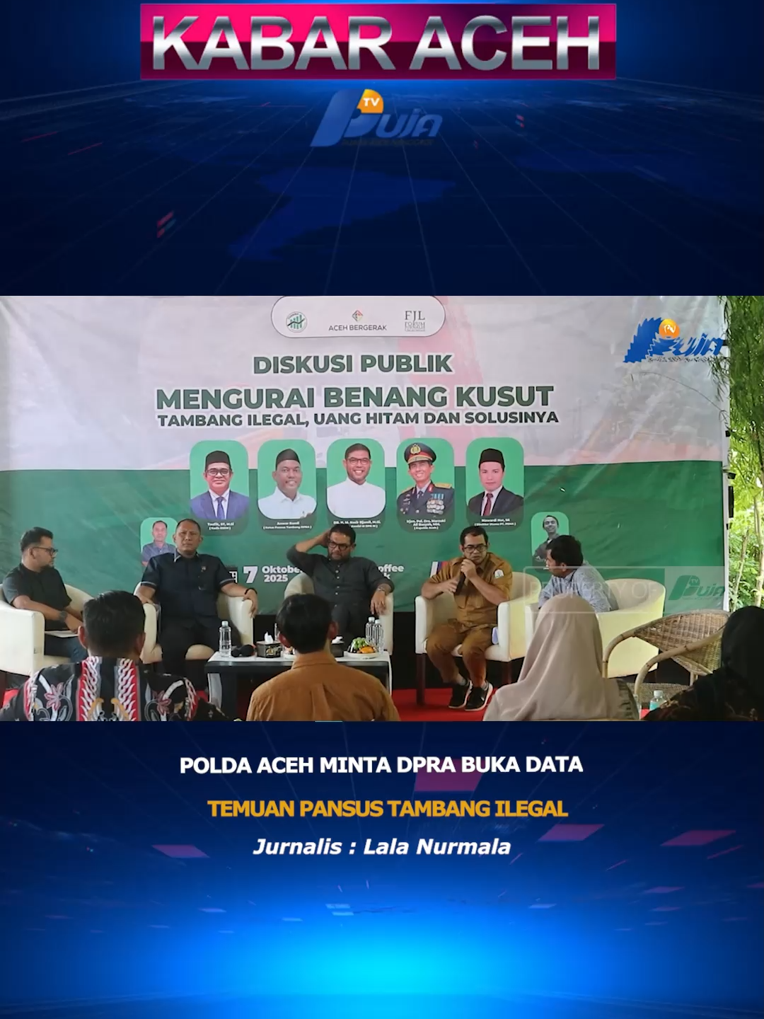 POLDA ACEH MINTA DPRA BUKA DATA TEMUAN PANSUS TAMBANG ILEGAL #kabaracehviral #aceh #acehhariini #acehterkini #informasi #infoupdate #infoterkini #beritaupdate