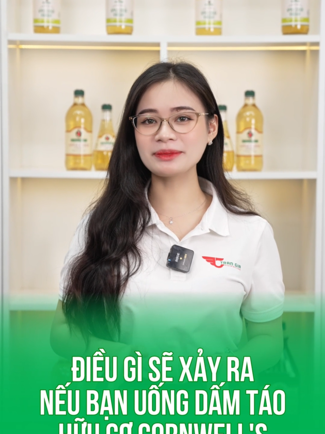 Điều gì sẽ xảy ra nếu bạn uống giấm táo mỗi ngày?? #giamtao #damtao #trending 