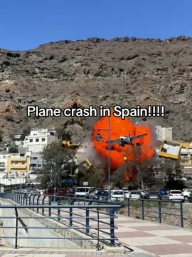 this post is not real and is so ganerated ‼️FAKE‼️❗️AI❗️#fyp #spain #plane #viral #planecrash