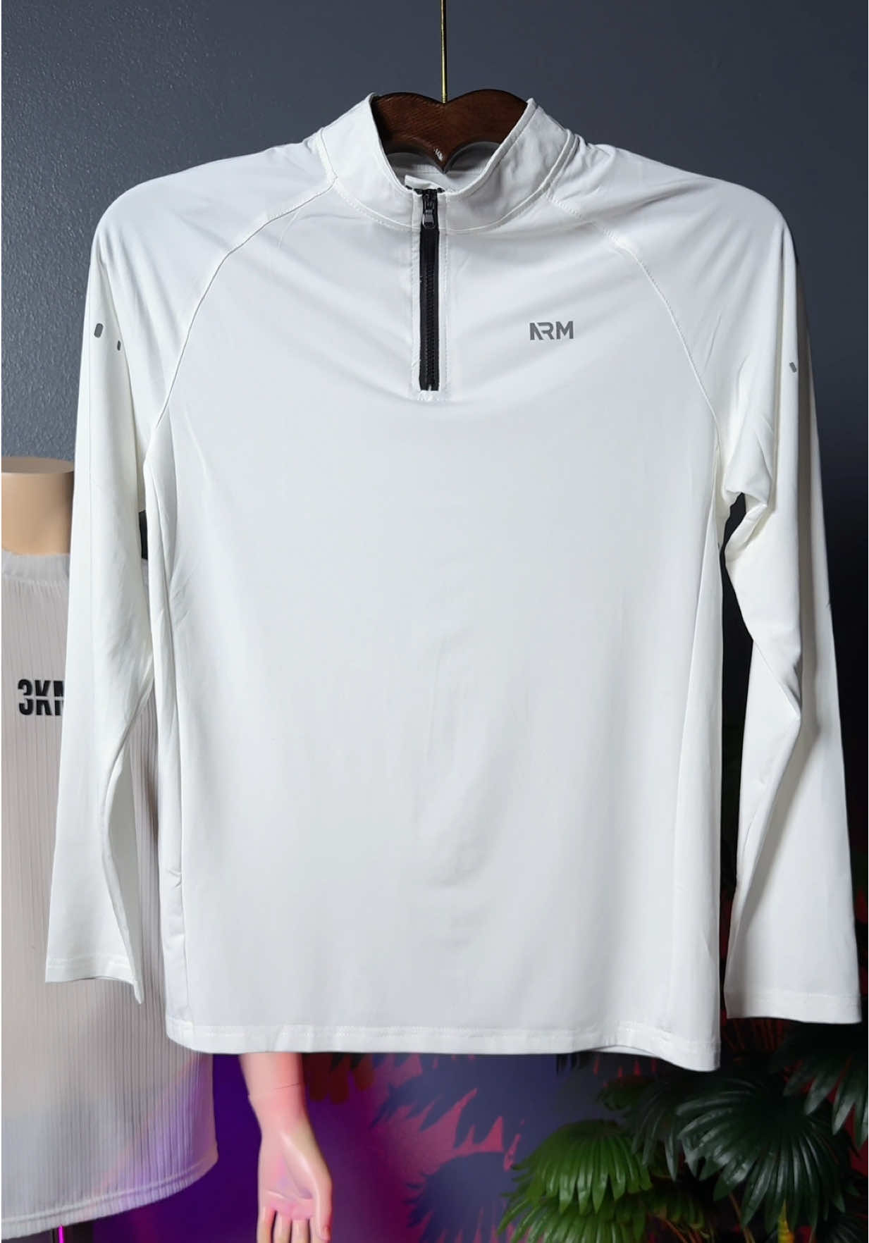 Áo Dài Tay Giữ Nhiệt ARM Cổ Zip Thể Thao#thoitrangnam #xuhuongtiktok #dealhot 
