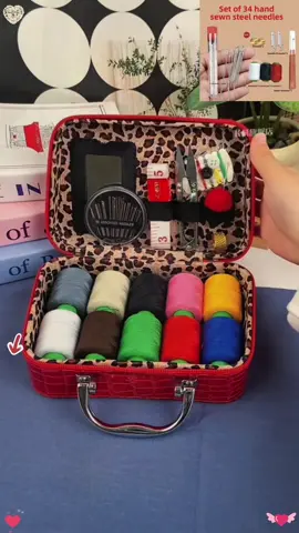 The sewing set is very useful. If you like it, you can click on the yellow basket to buy it.#fyp #froyou #goothing #tiktokshop 