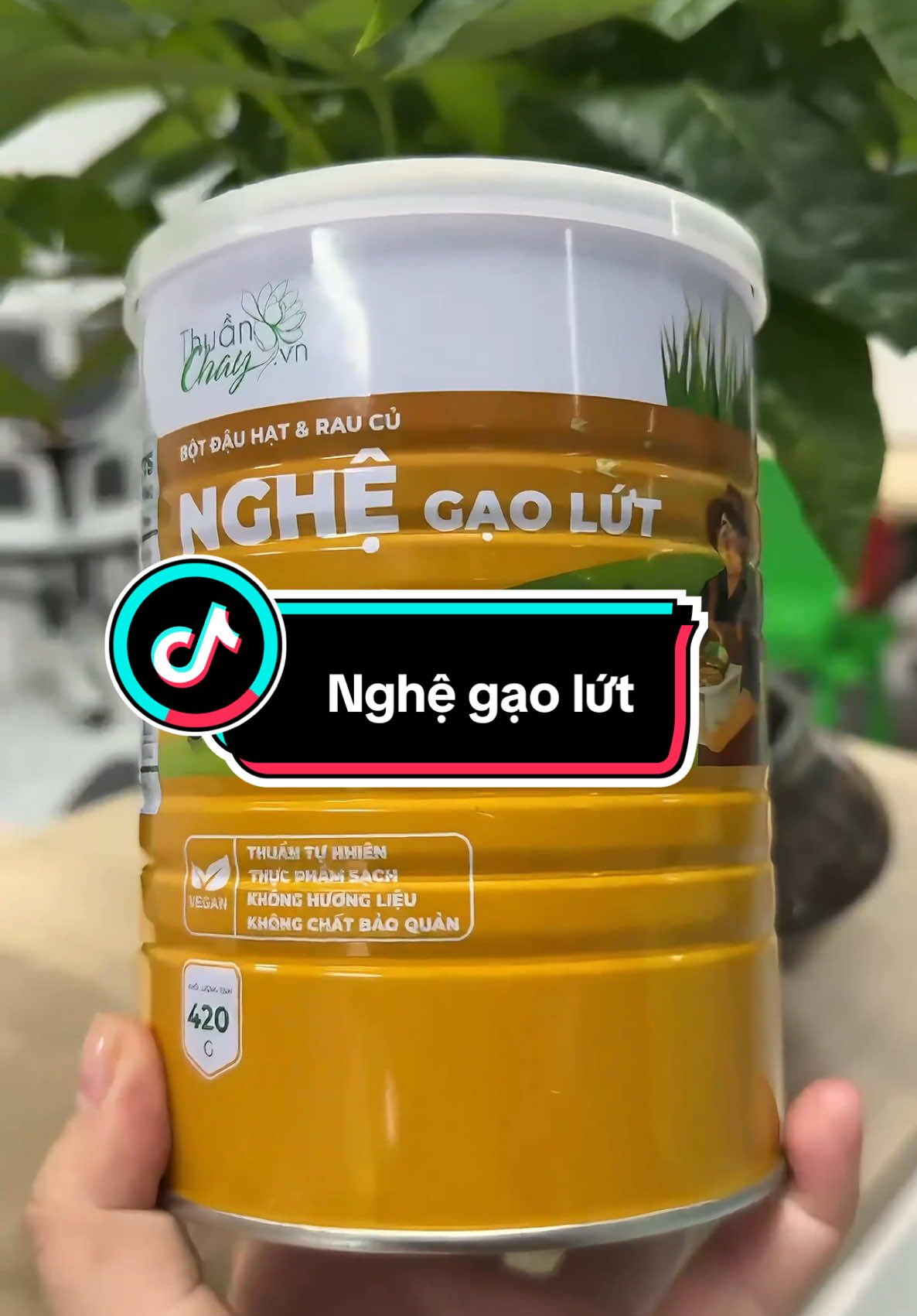 Nghệ gạo lứt- Hỗ trợ bảo vệ dạ dày, khoẻ da đẹp dáng 🍃#nghegaolut #traonguocdaday #daudaday #xuhuongtiktok #thuanchayvn 