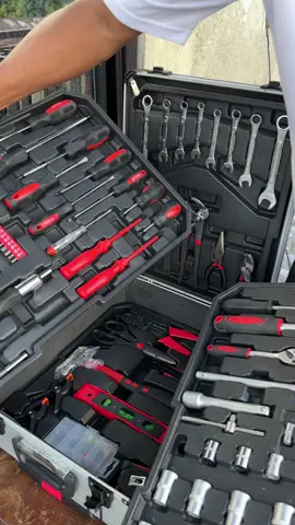 grabe andami na nito dina na talaga makukulangan pa #toolset #toolsetbox #187pcstoolssetwitbox #tools 