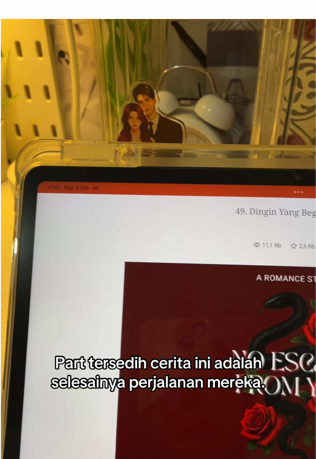 #noescapefromyou #wattpadrekomendasi #wattpad #wattpadindonesia #rekomendasiwattpad 