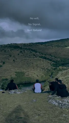 නිදහස තිබුනෙ සොබාදහම එක්ක 🍃✨ Just the sound of the wind and the whisper of the mountains 🍃 Moments like these remind you how small we are — yet how alive nature makes us feel 💚 ✨ Horton Plains, Sri Lanka 🇱🇰   #HortonPlains #SriLankaTravel #NatureEscape #TravelVibes #mountains 